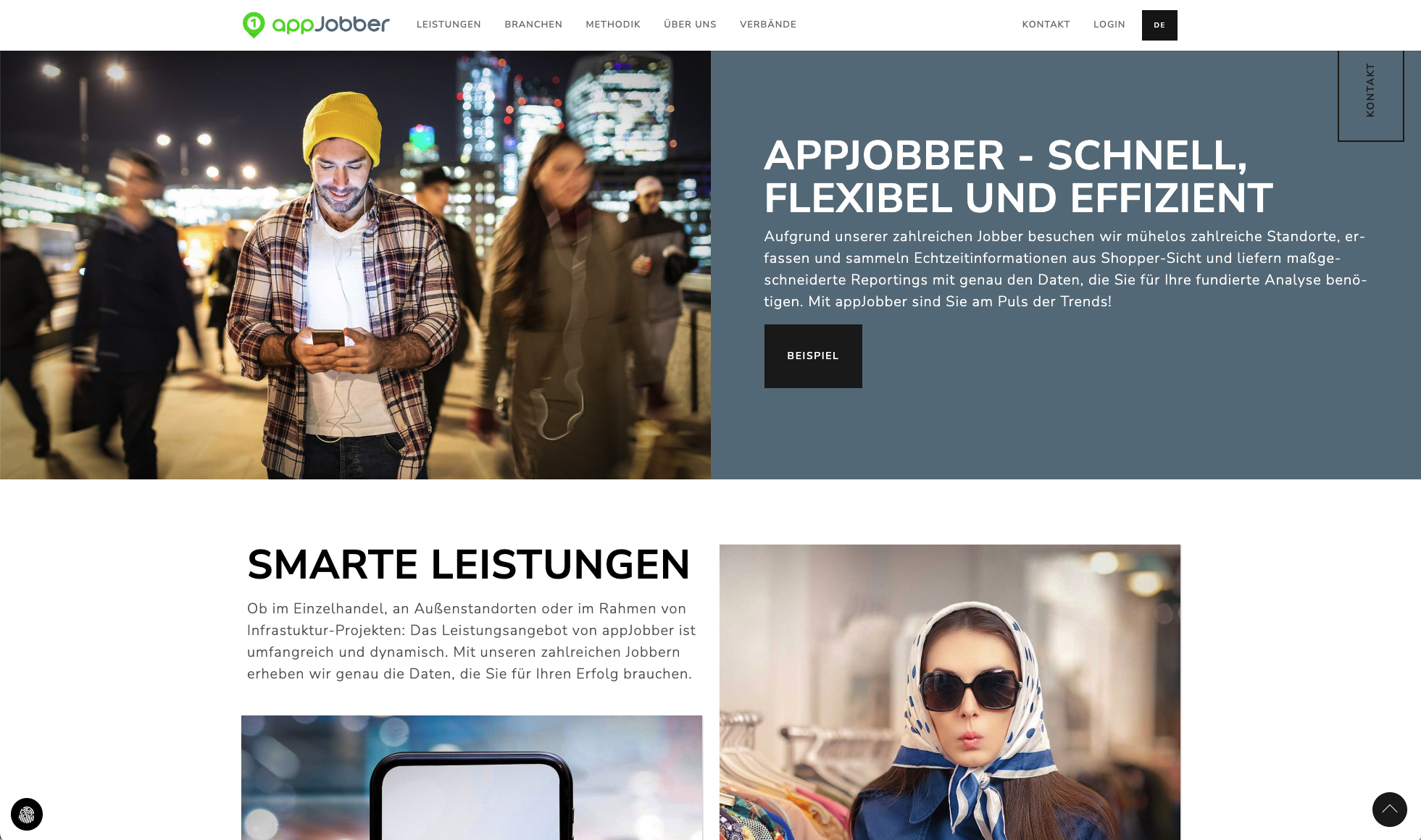 appJobber - Typo3 Website